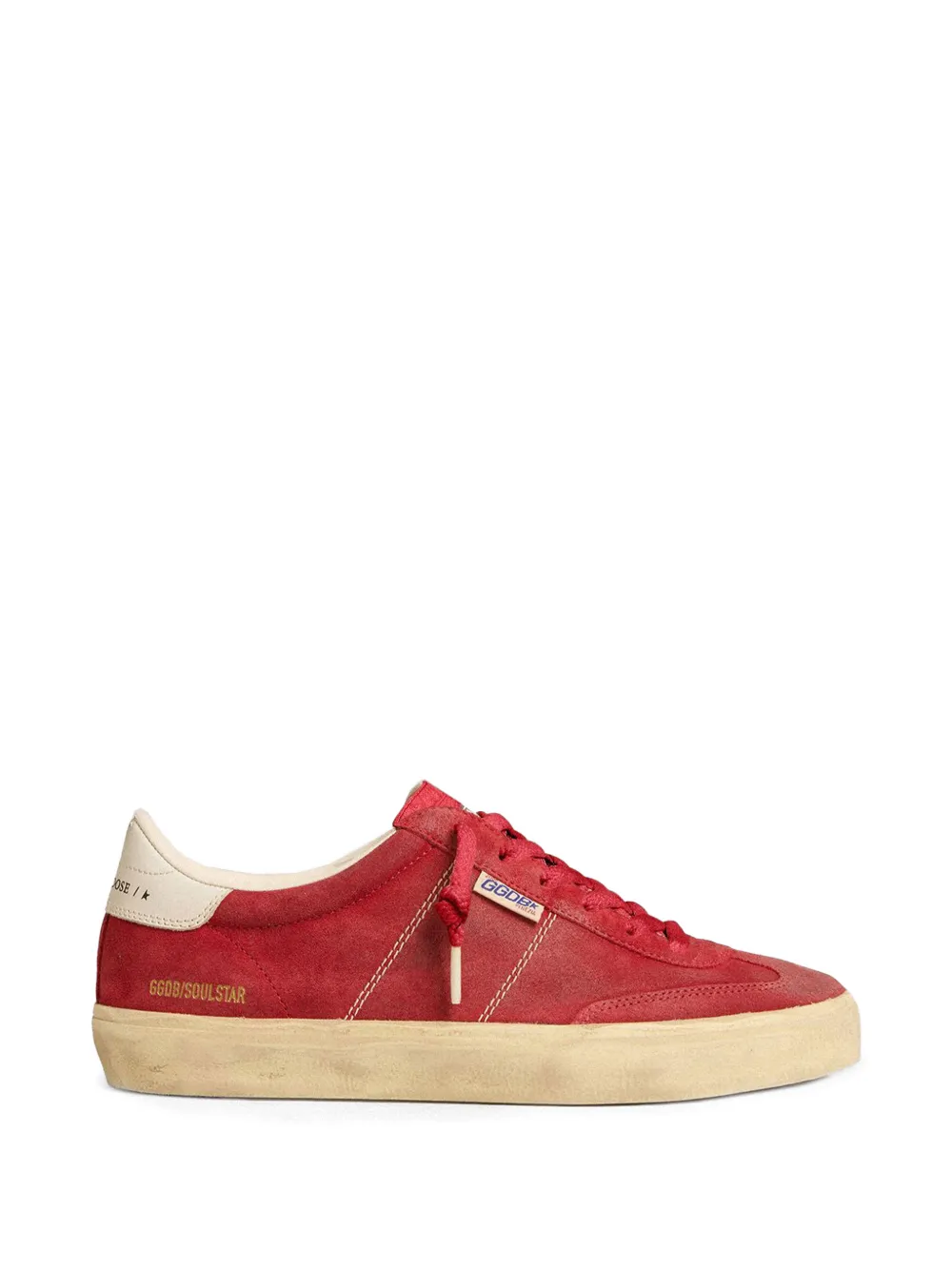 Golden Goose Soul Star suède sneakers Rood