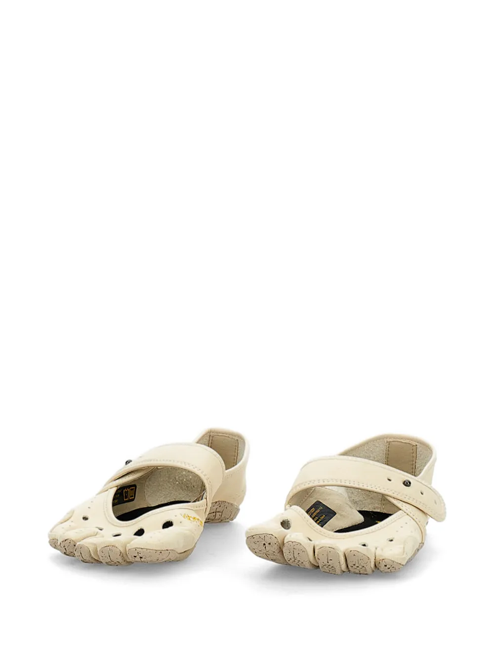  Vibram Five-fingers Leather Flats - Neutrals 
