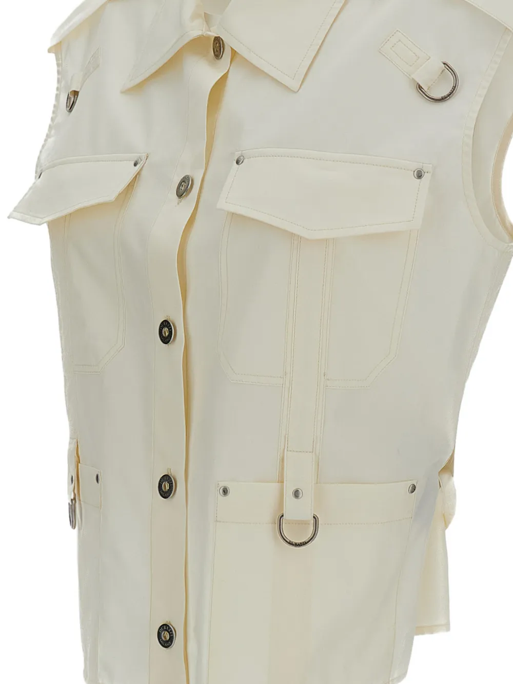  Durazzi Milano Flap-pocket Shirt - Neutrals 