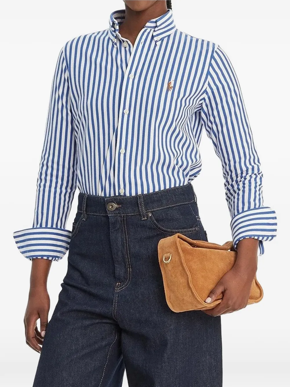 Polo Ralph Lauren striped shirt Blauw