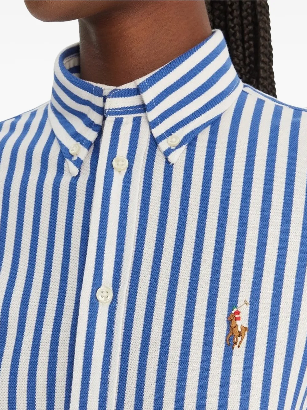 Polo Ralph Lauren striped shirt Blauw