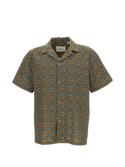 Les Deux Lukas Arabesque short-sleeve shirt