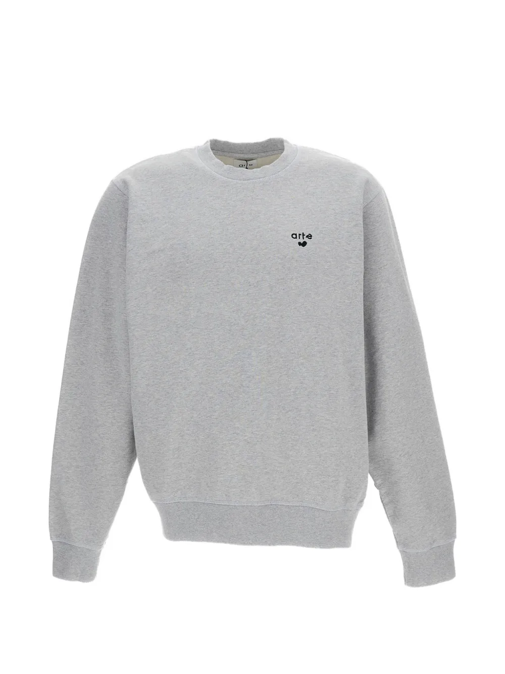 Arte Antwerp embroidered-logo sweatshirt - Grau