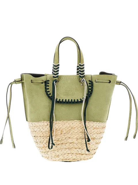 CUBA LAB fringed-detail tote bag