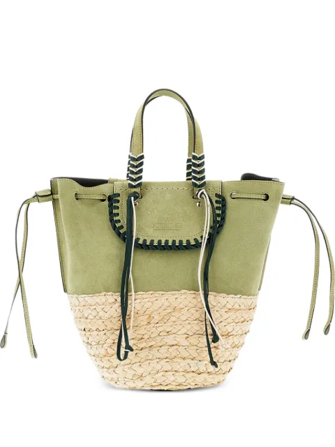 CUBA LAB fringed-detail tote bag