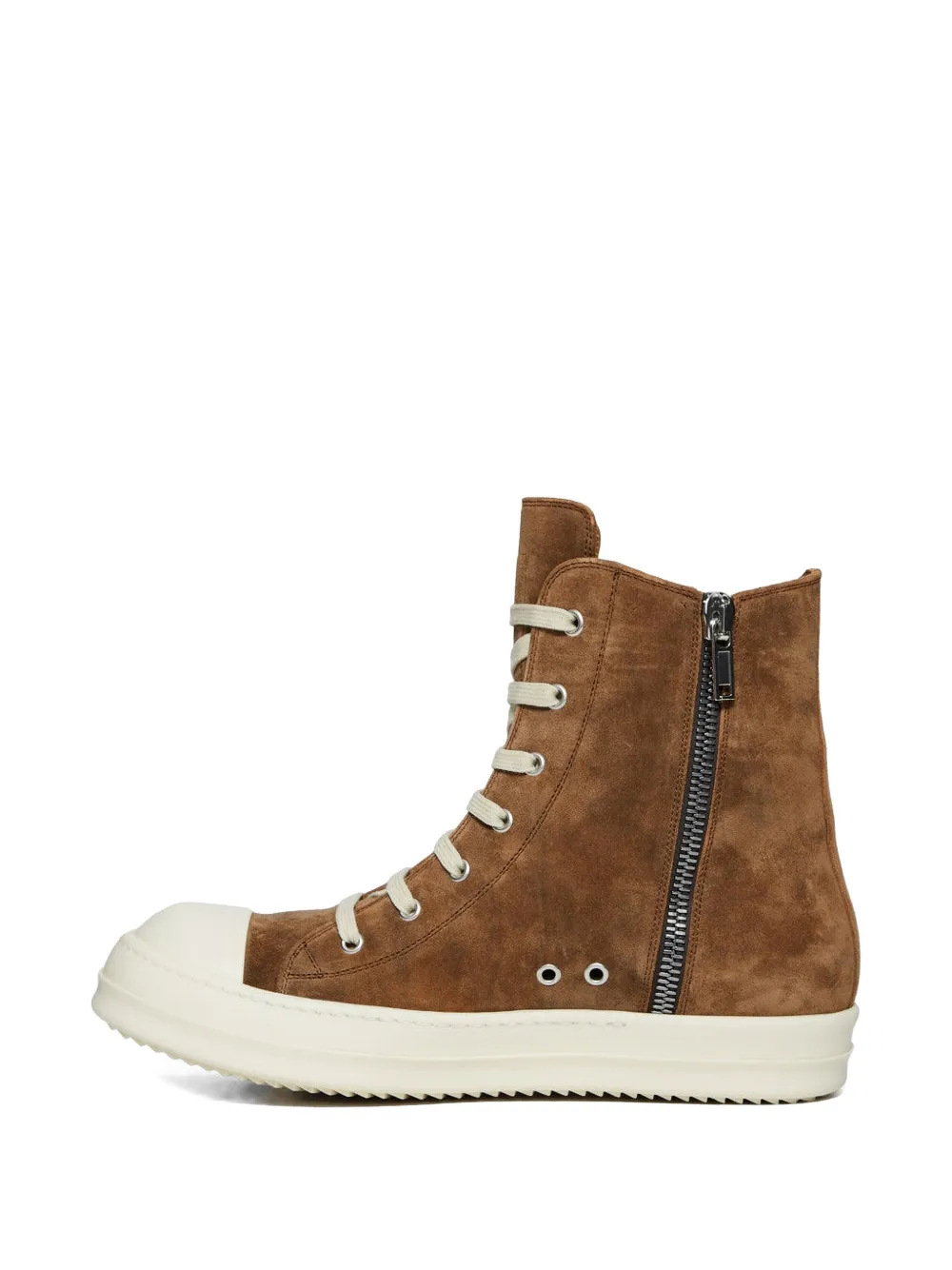 Rick Owens Sneakers met rits Bruin