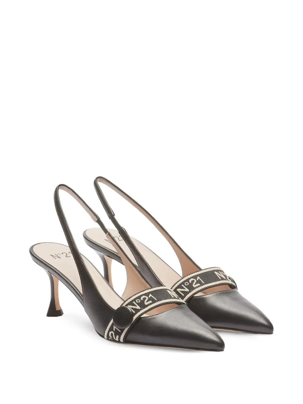 Nº21 strap pumps - Nero