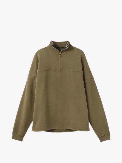 Jacquemus the Rond Carré zipped-rollneck sweatshirt