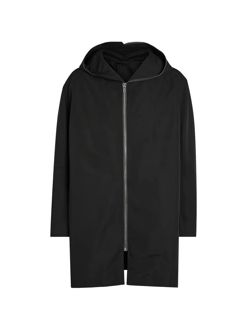Rick Owens hooded zip jacket - Schwarz