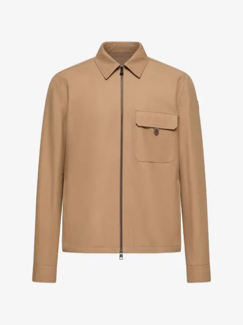 Moncler flap pocket zip jacket