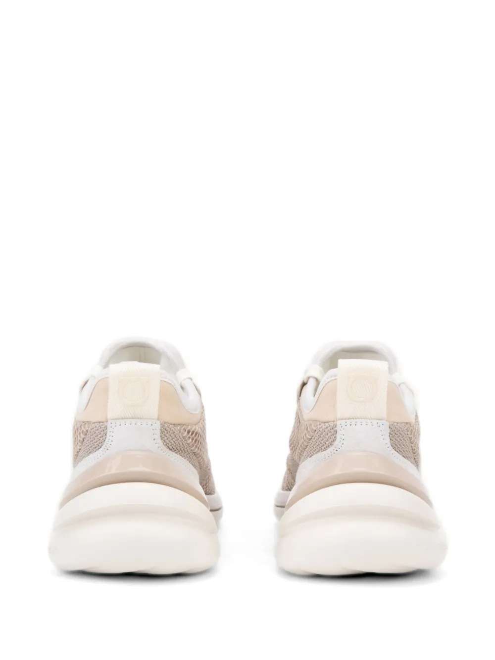 Ferragamo Sneakers met net detail Beige