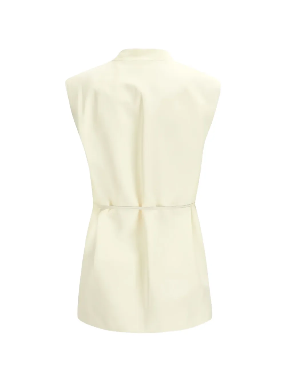  Fabiana Filippi Belted Jacket - White 