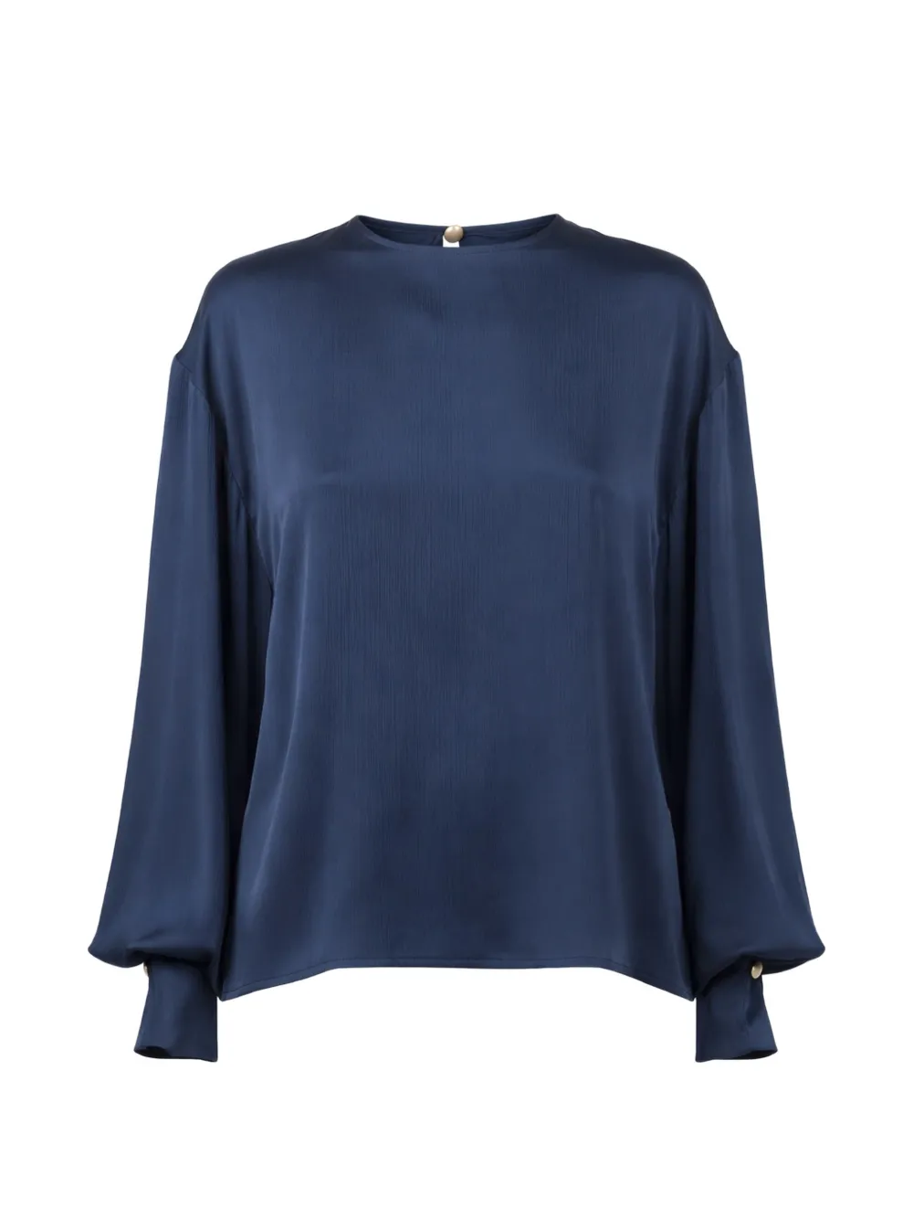 MARTIN MARTIN balloon-sleeve top - Blu