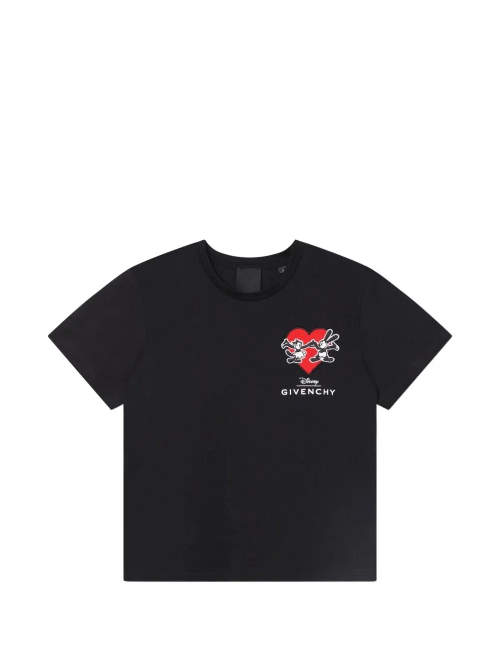Givenchy Kids heart graphic T-shirt - Nero