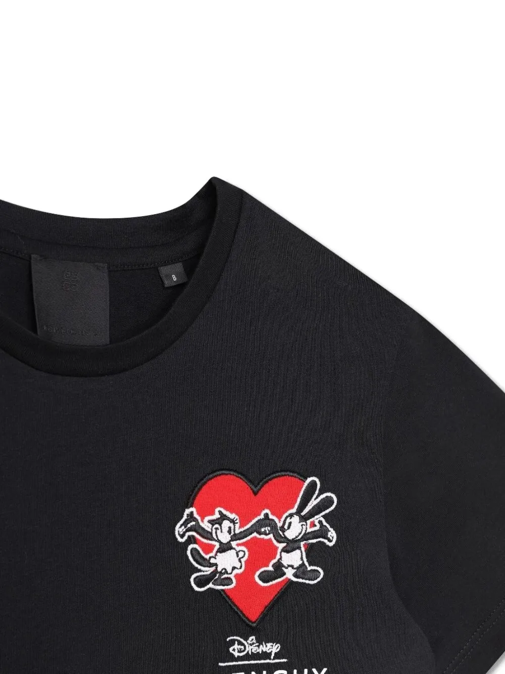  Givenchy Kids Heart Graphic T-shirt - Black 