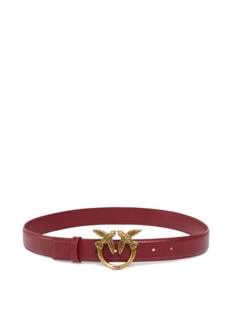PINKO Love Birds leather belt