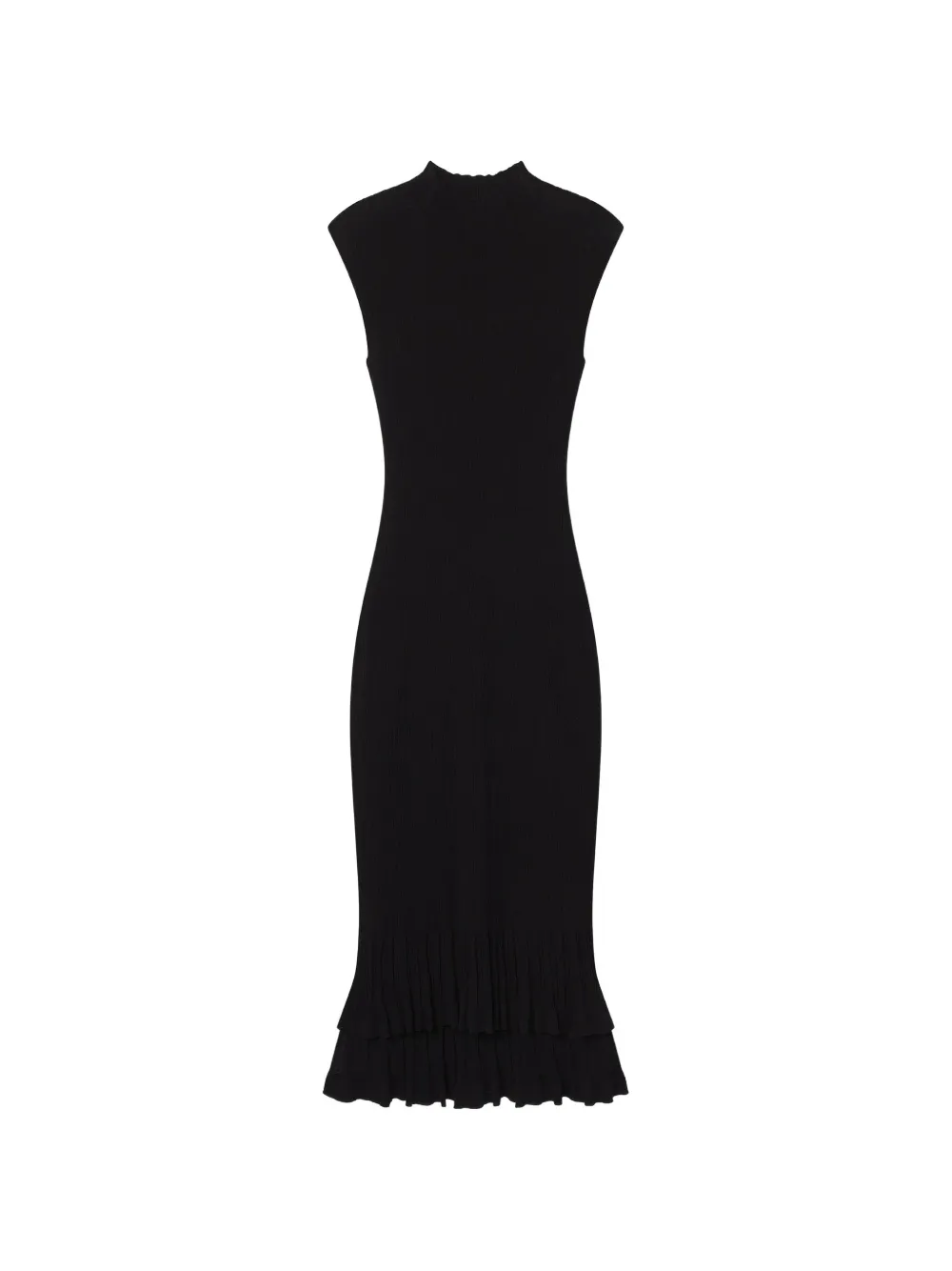 A.L.C. Kennedy knitted midi dress - Nero