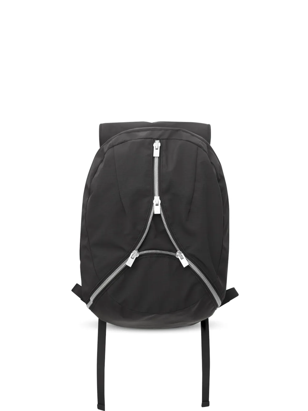 HELIOT EMIL Tecton zip-up backpack - Nero