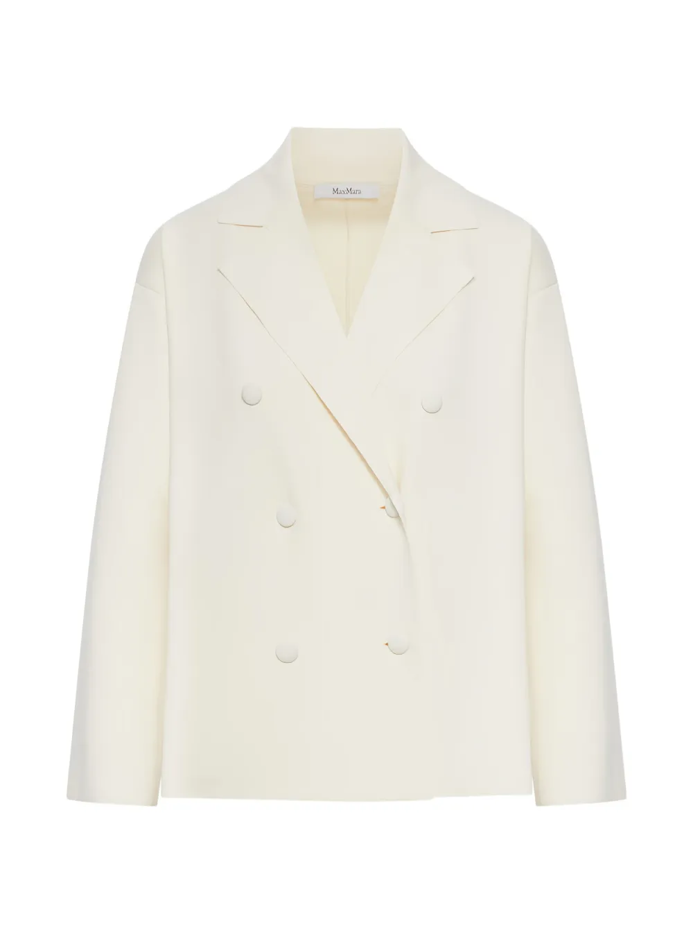 Max Mara Double-breasted Blazer In Neutral