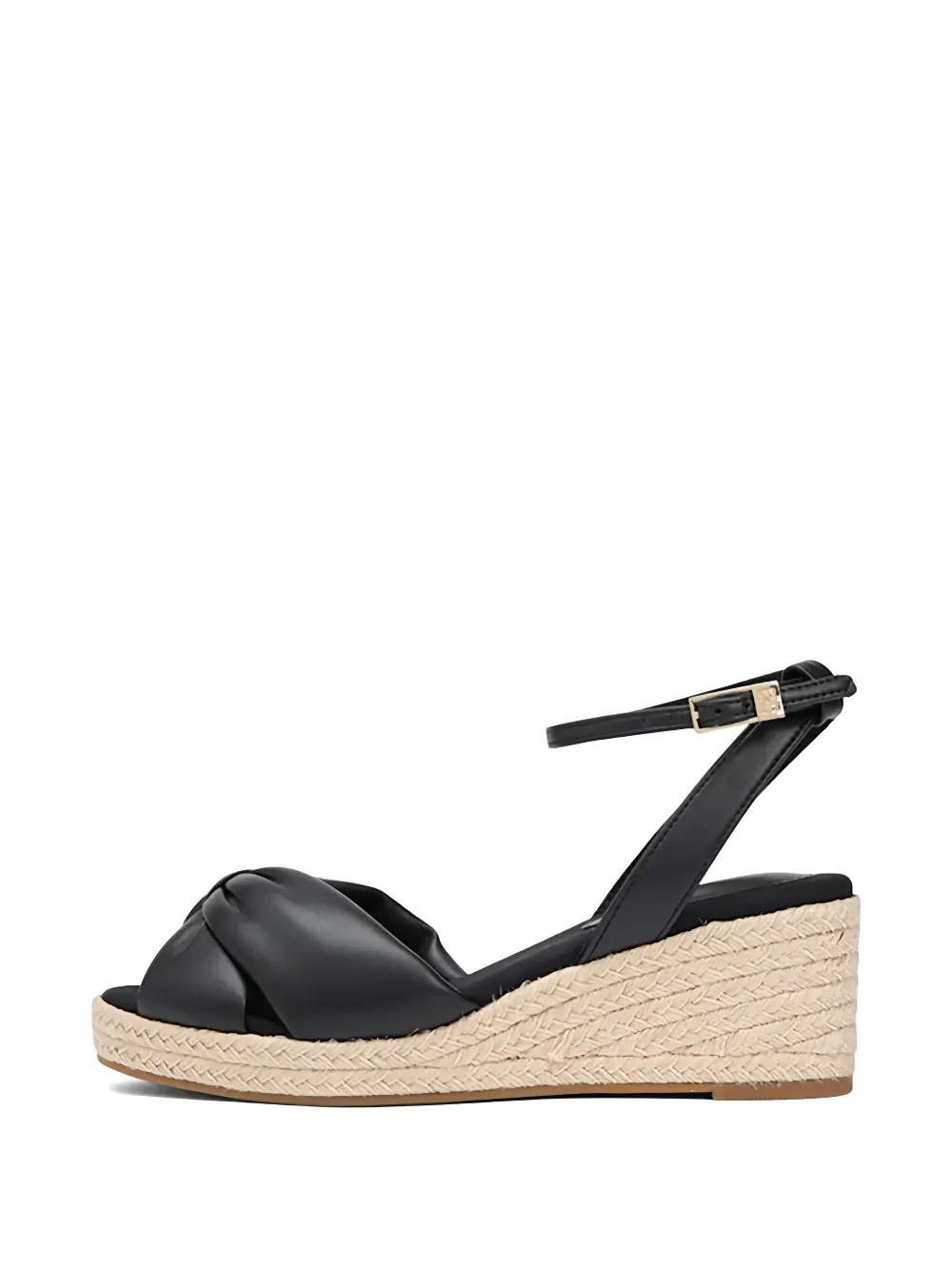 Tommy Hilfiger Sandalen met strik Zwart