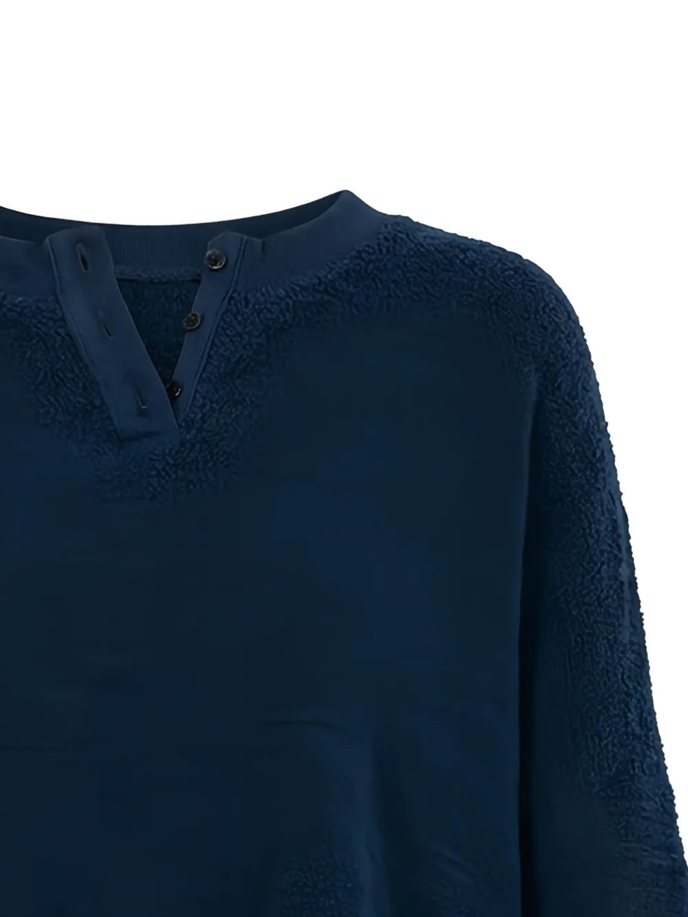  Askk Ny Great Jones V-neck Sweatshirt - Blue 