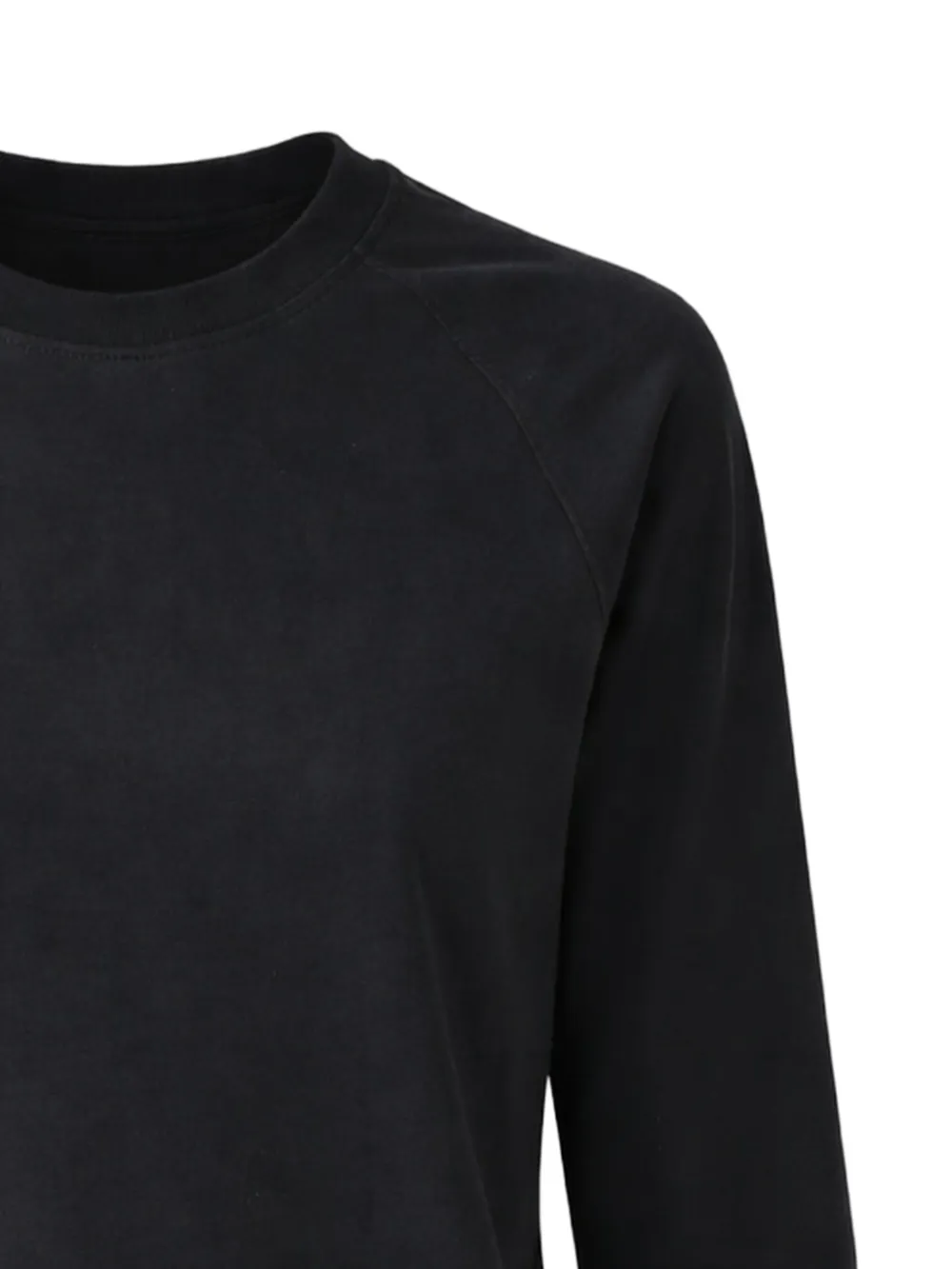  Patrick Assaraf Raglan Long-sleeved Sweatshirt - Black 