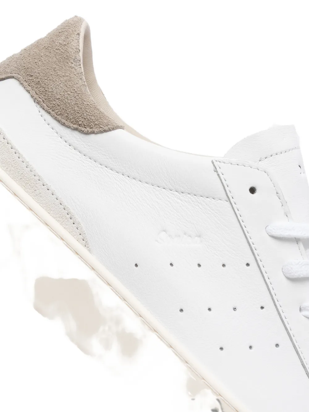 D.A.T.E. Sonica sneakers met geperforeerde vlakken Wit