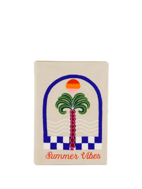 Olympia Le-Tan Summer Vibes embroidered clutch bag