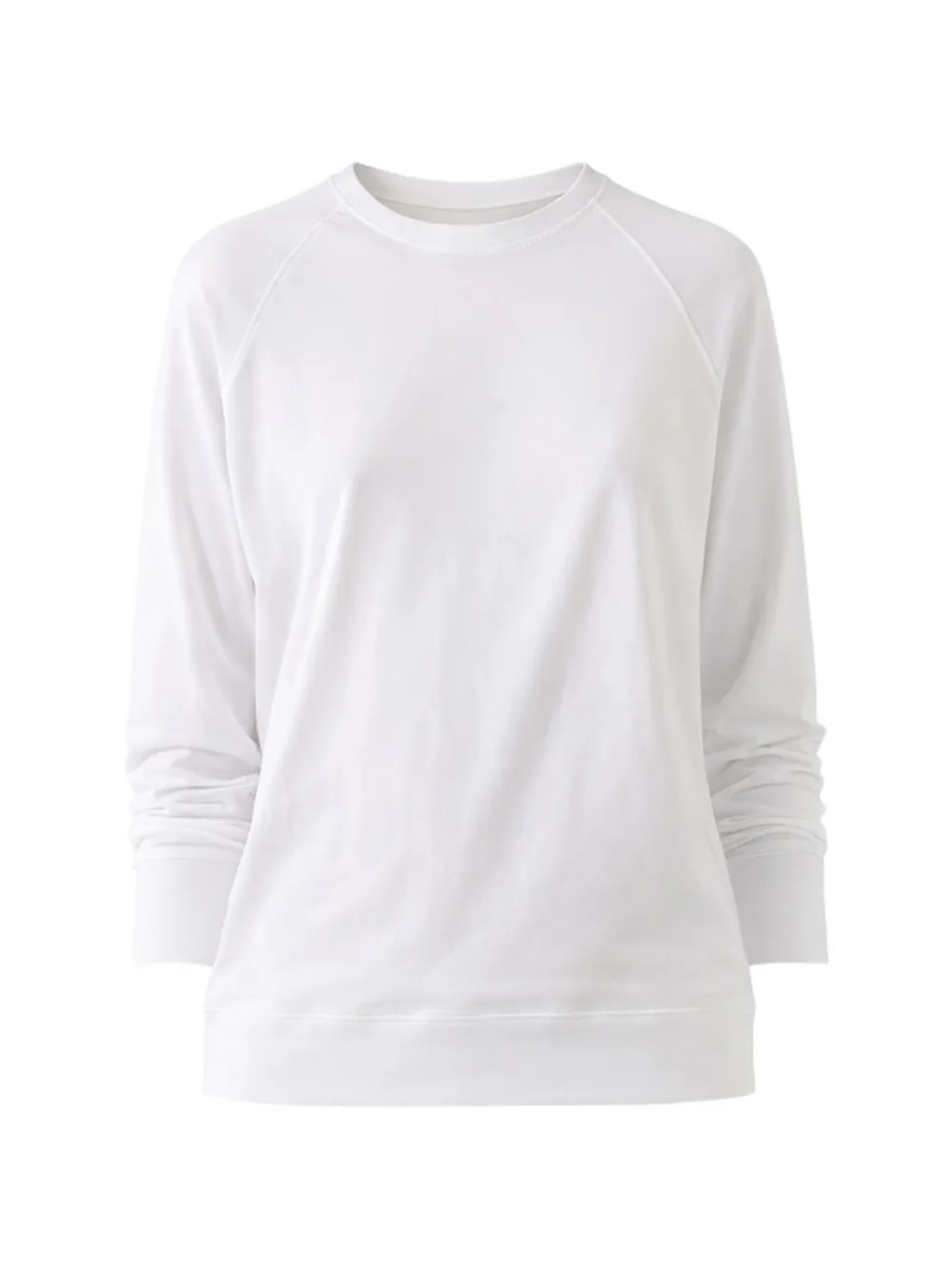 PATRICK ASSARAF raglan-sleeved sweatshirt - Weiß