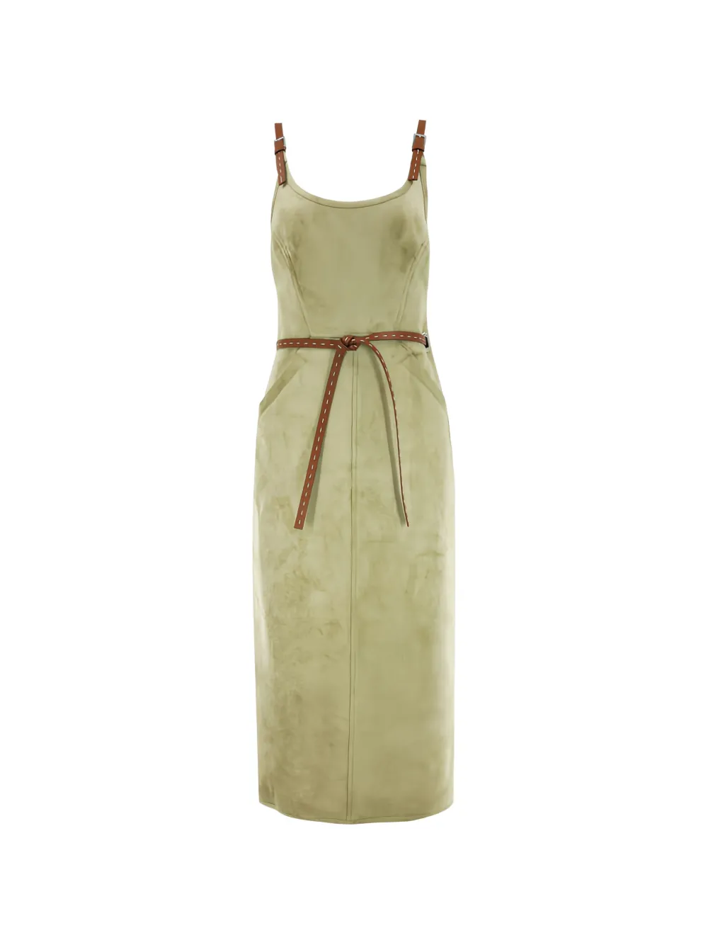 Alexis Melinda suede dress - Verde