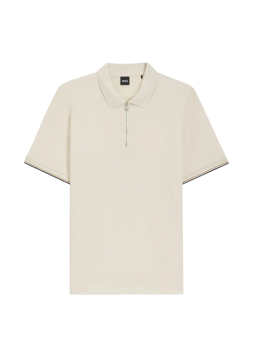 BOSS cotton-piquĆ© polo shirt – Neutrals BOSS cotton-piquĆ© polo shirt – Neutrals