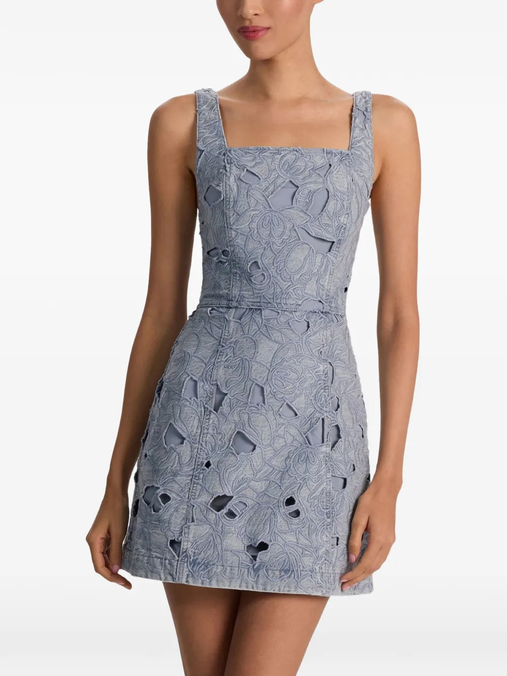 alice + olivia Maryann jurk Blauw