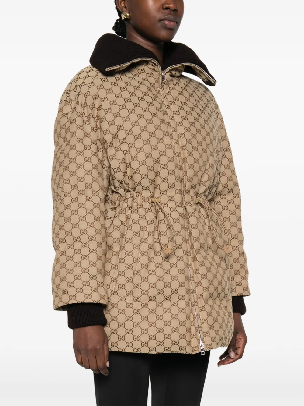 Gucci GG canvas donsjack Beige
