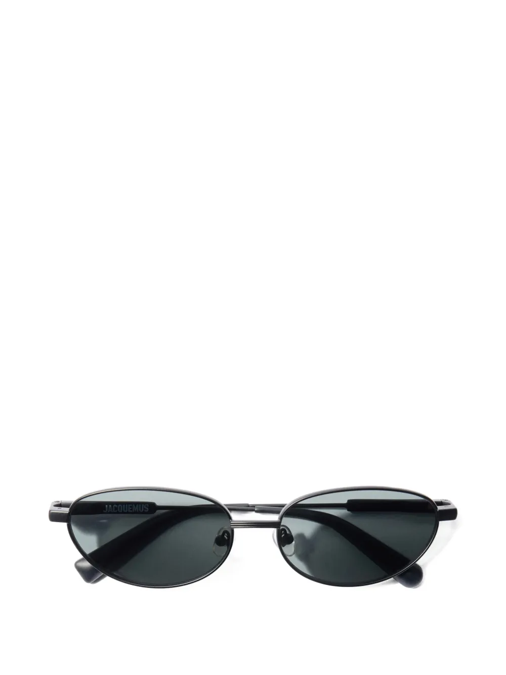 Jacquemus Alba oval-frame sunglasses - Nero