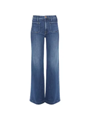 MOTHER フェイデッド ブーツカットジーンズ | ブルー | FARFETCH JP