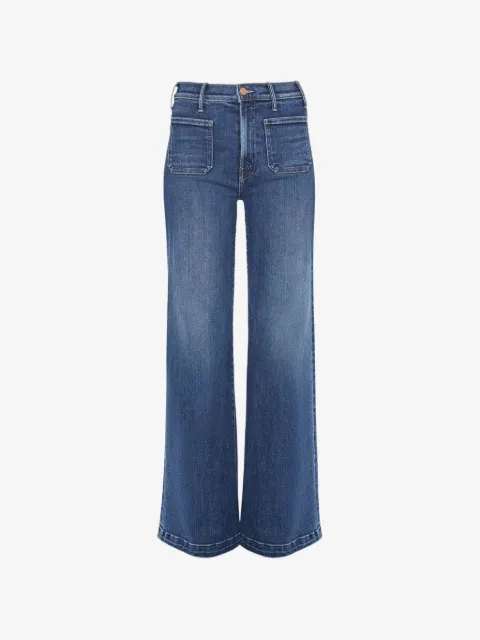 MOTHER Hustler Roller patch-pocket jeans