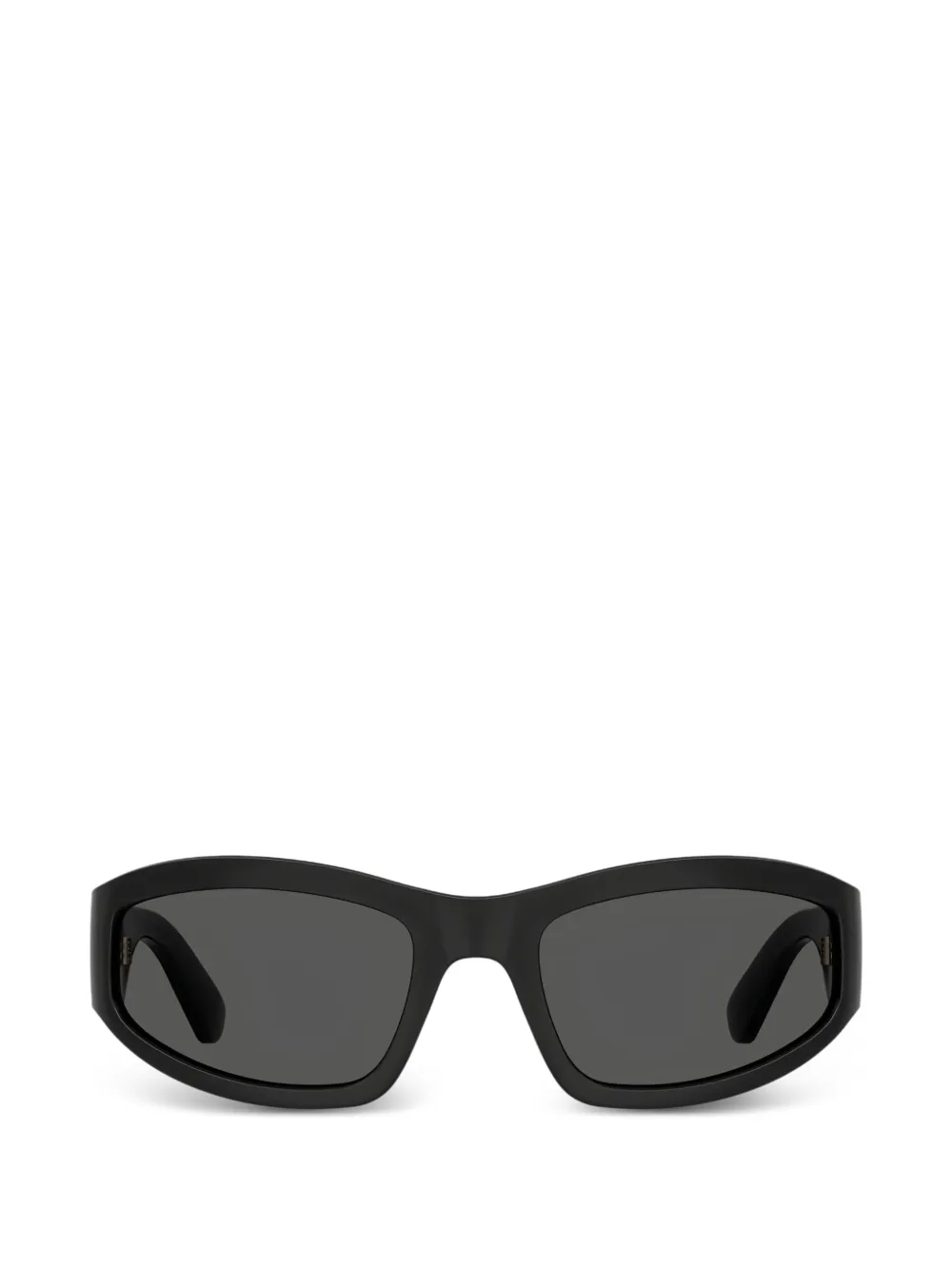 Moschino rectanglular full-rim sunglasses - Nero