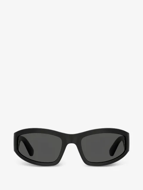 Moschino rectanglular full-rim sunglasses