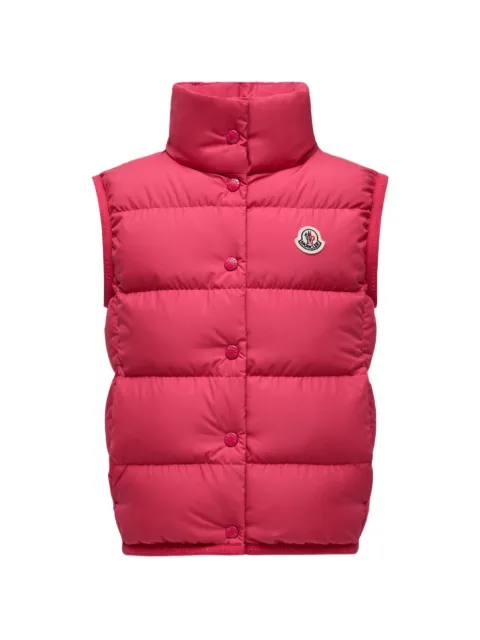 Moncler Enfant Badia button padded gilet