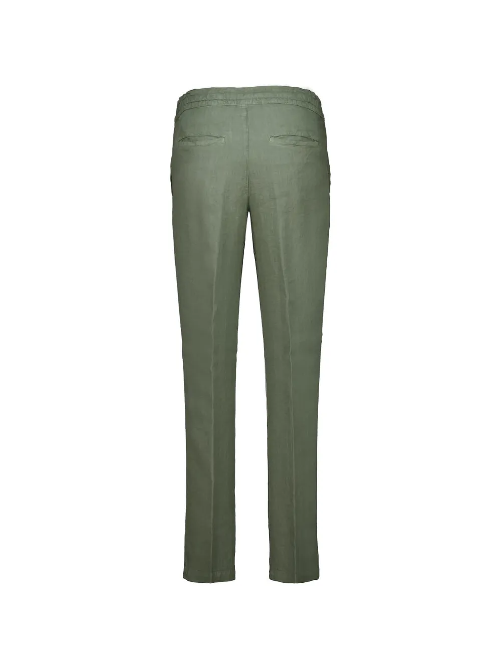 120% Lino drawstring trousers | Tapered Pants