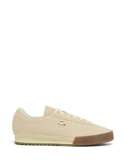 Lacoste perforated logo sneakers