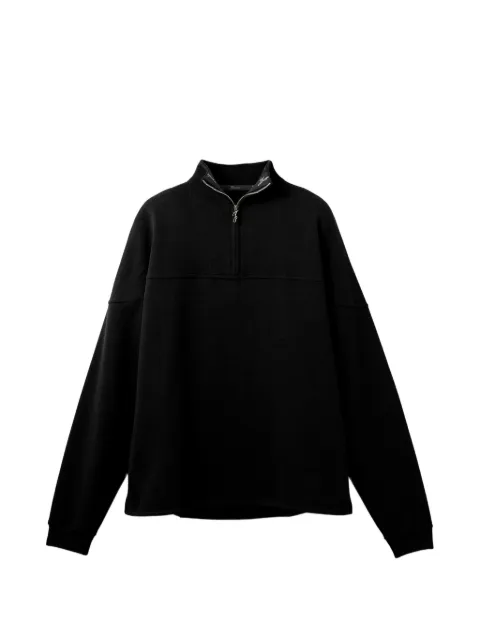Jacquemus Rond Carré zip neck shirt