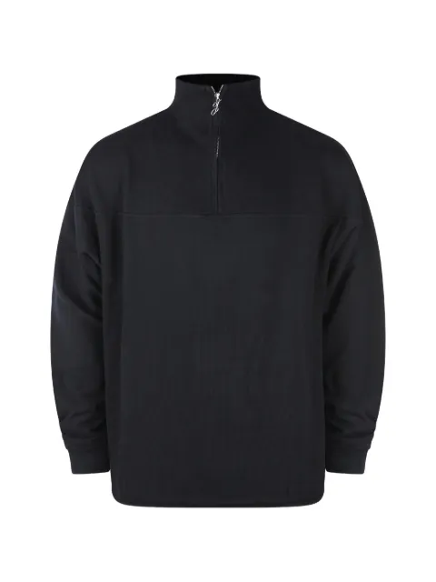 Jacquemus Rond Carré zip neck shirt