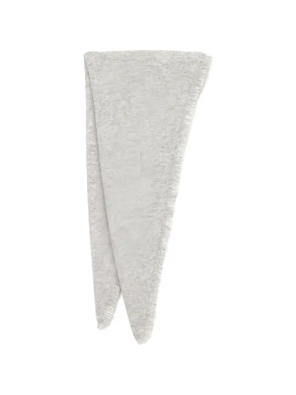 Isabel Marant Penina Mottled Baby Alpaca Scarf in Grey