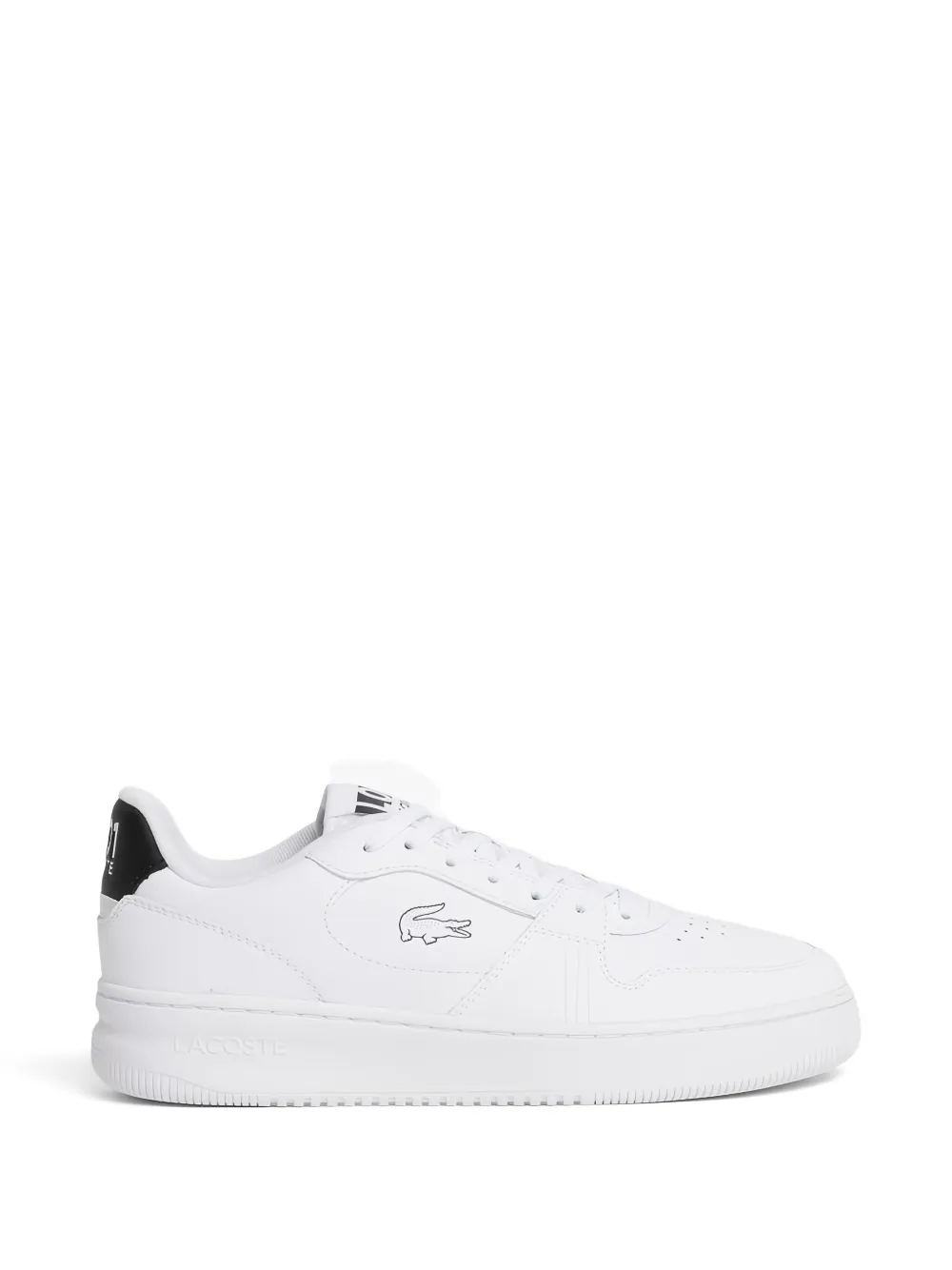 Lacoste logo low top sneakers Wit