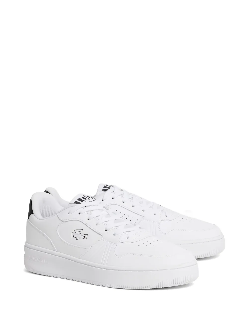 Lacoste logo low top sneakers Wit
