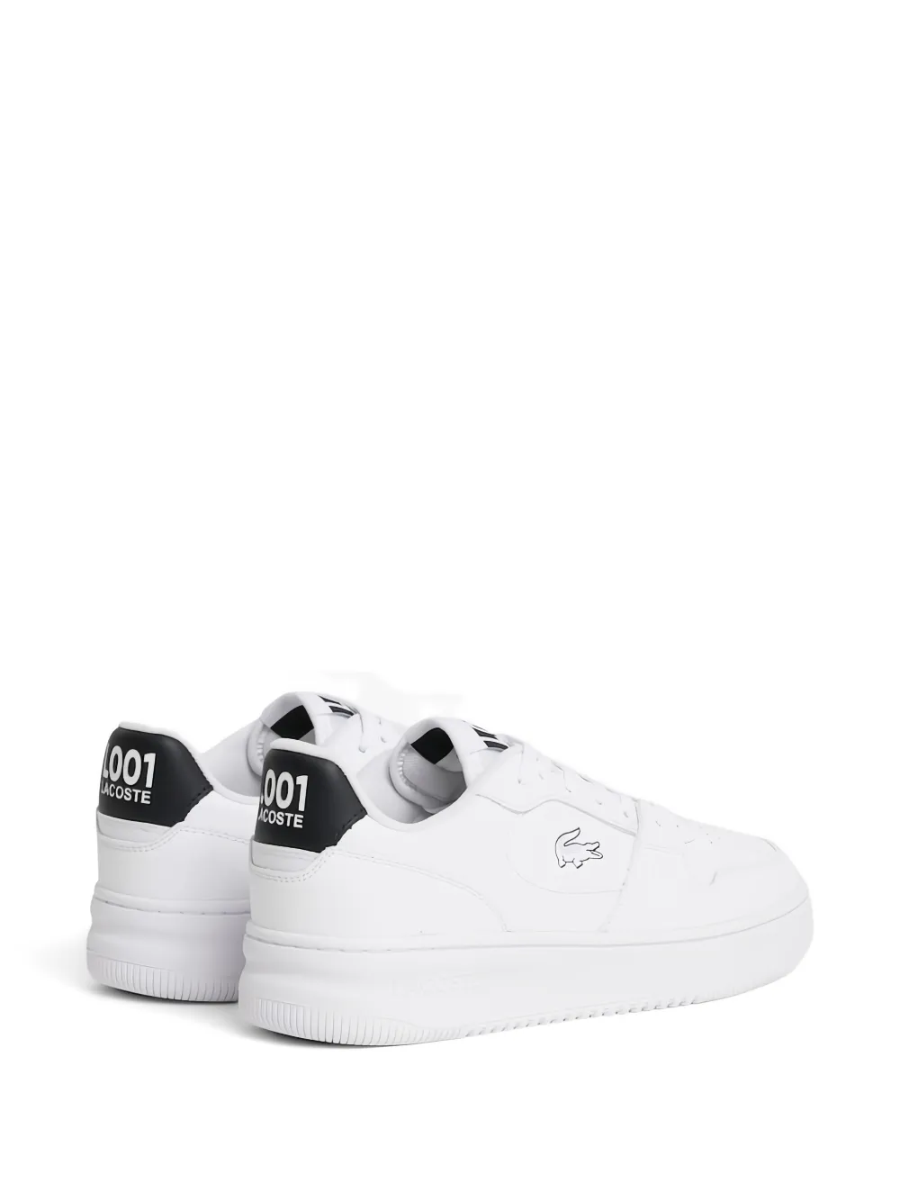Lacoste logo low top sneakers Wit