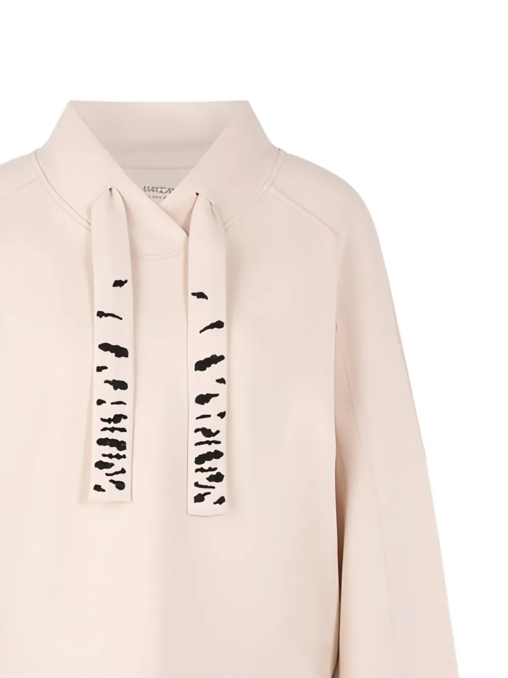  Marccain Tie Sweatshirt - Neutrals 