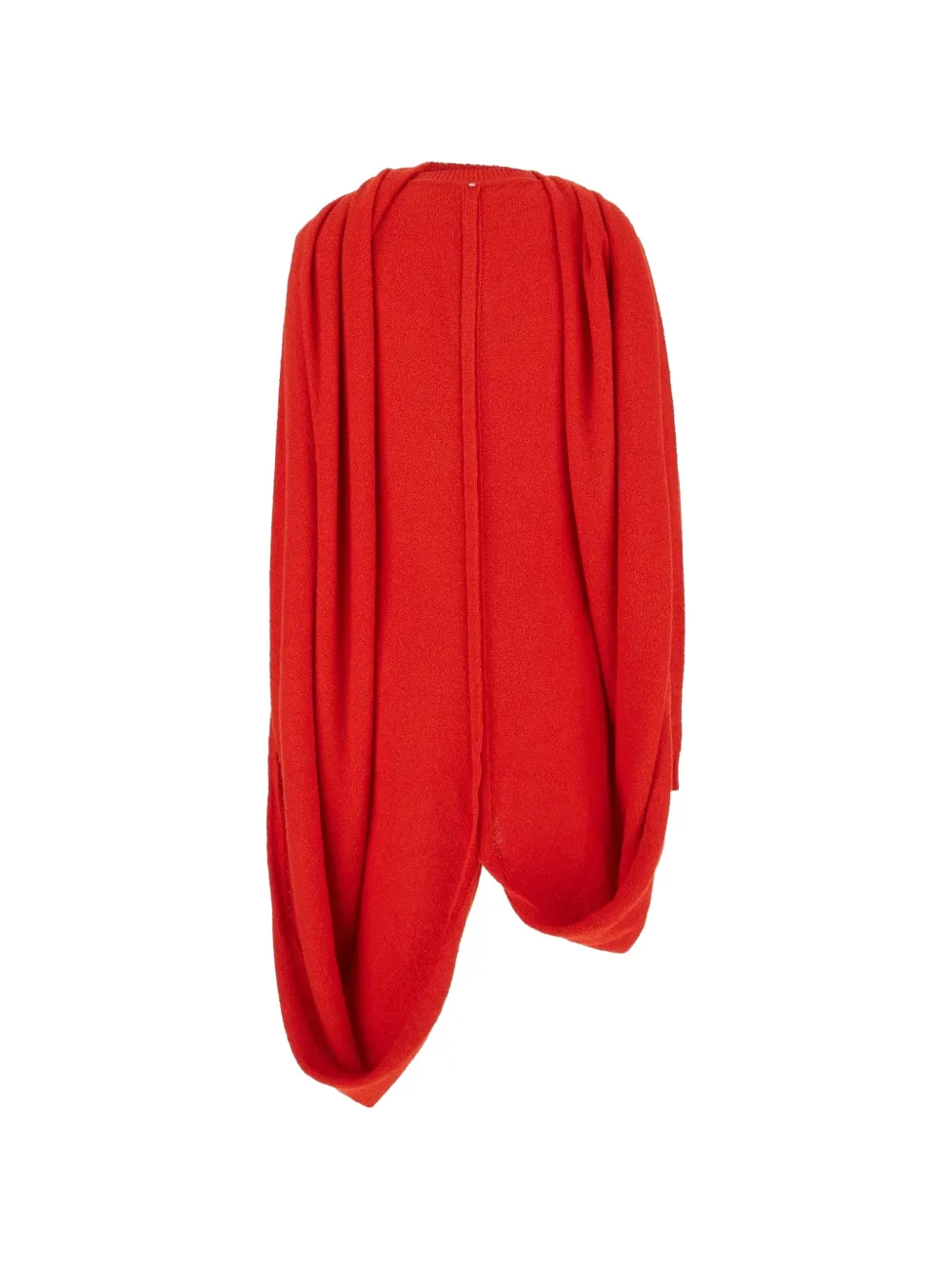  Sportmax Draped-design Asymmetric Dress - Red 