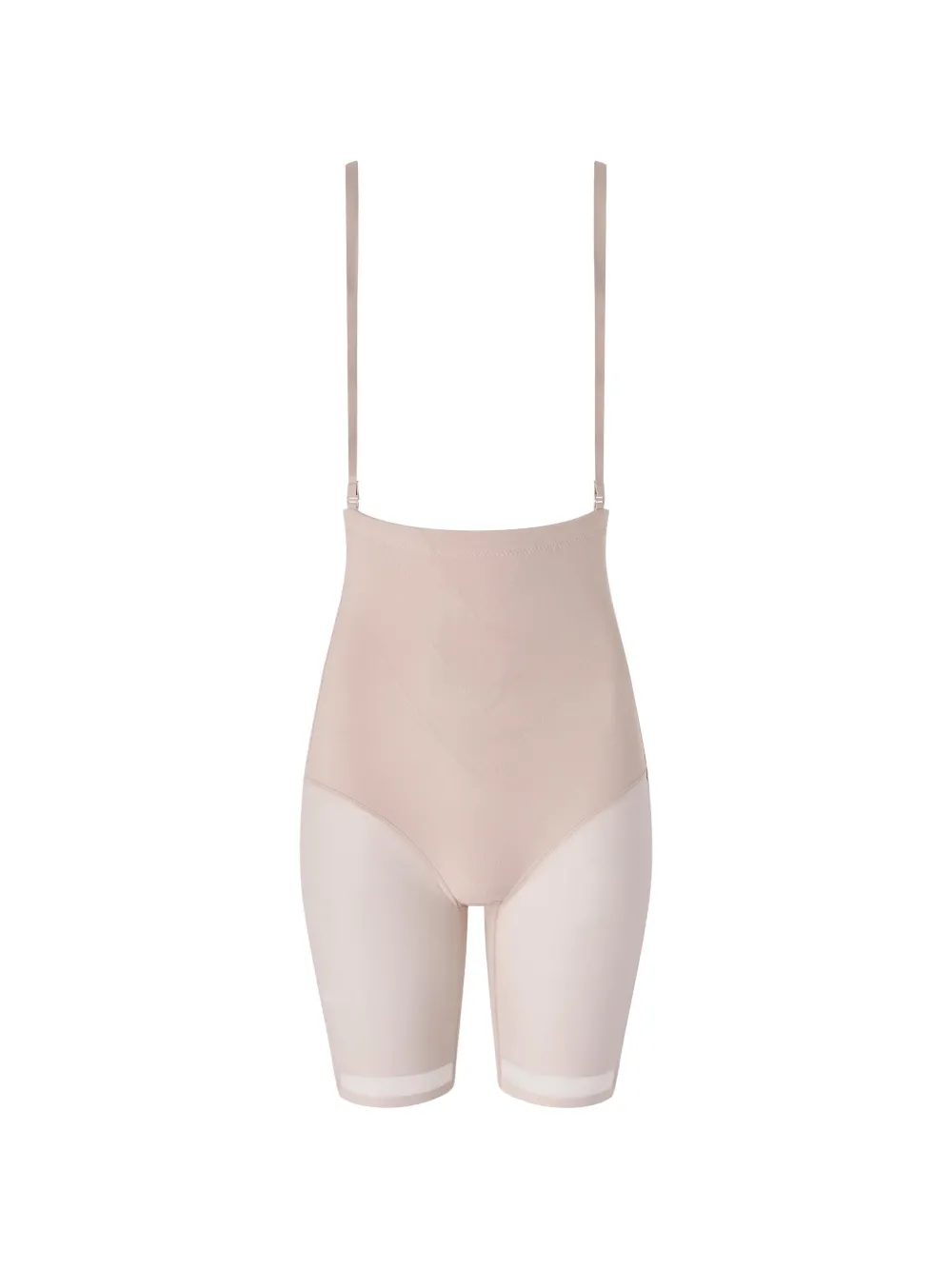 Chantelle suspender semi-sheer lingerie accessories - Nude